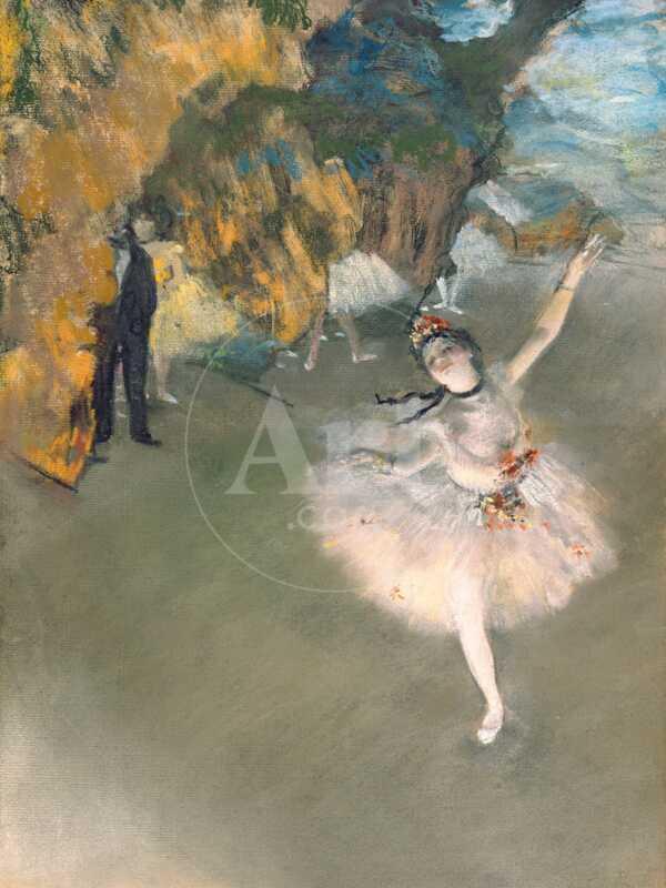 The Star, or Dancer on the Stage, circa 1876-77 - Giclee Print