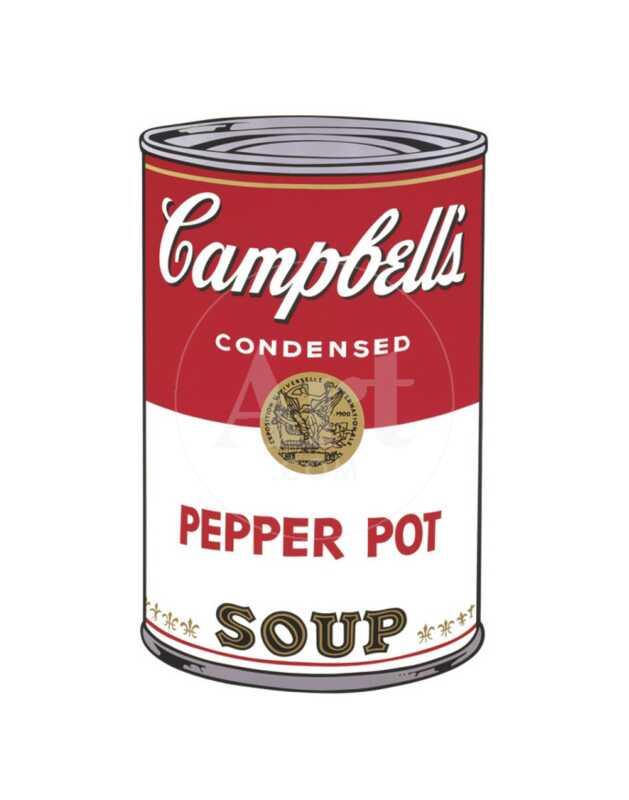 Campbell's Soup I: Pepper Pot, c.1968 - Art Print
