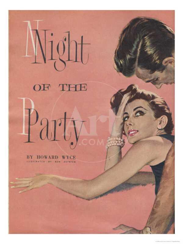 Night of the Party - Premium Poster