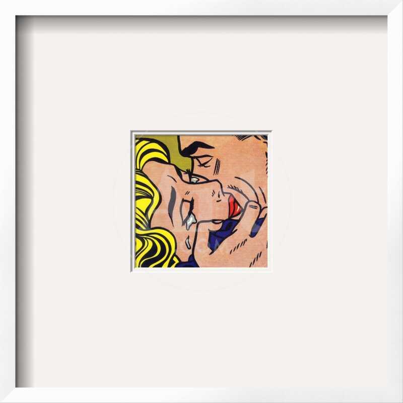 Kiss V, 1964 - Framed Art Print