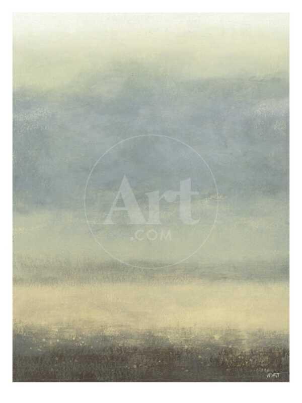 Coastal Rain I - Stretched Canvas Print