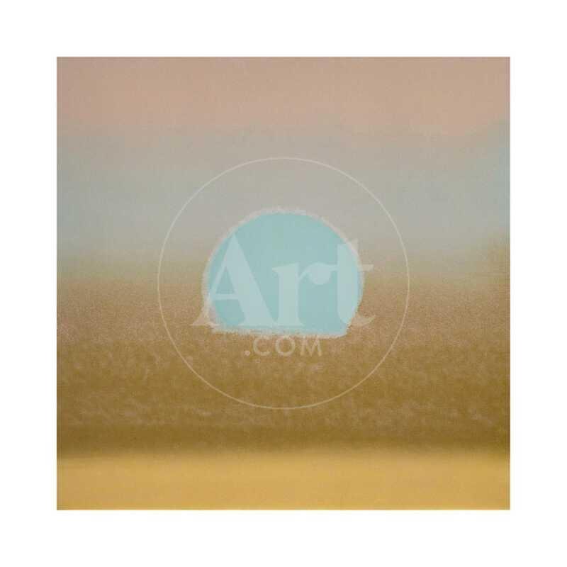 Sunset, c.1972 (gold, blue) - Giclee Print