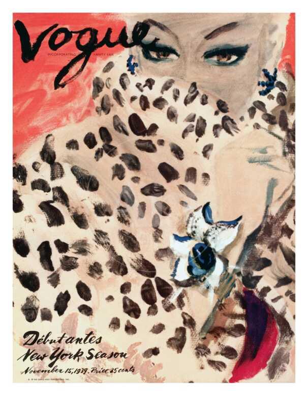 Vogue Cover - November 1939 - Giclee Print
