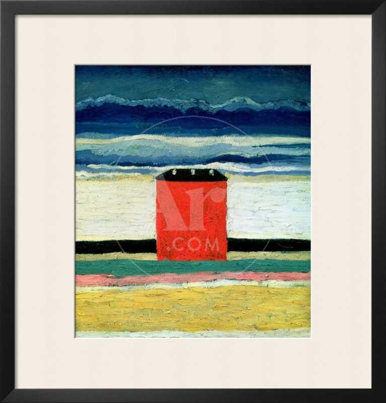 Red House, 1932 - Framed Giclee Print