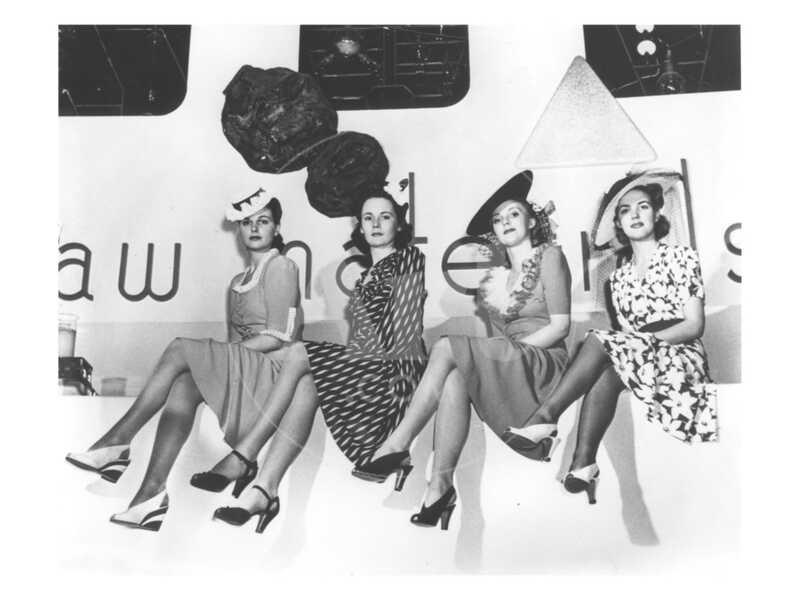 Nylon Publicity Photo, New York World's Fair, 1939 (B/W Photo) - Giclee Print