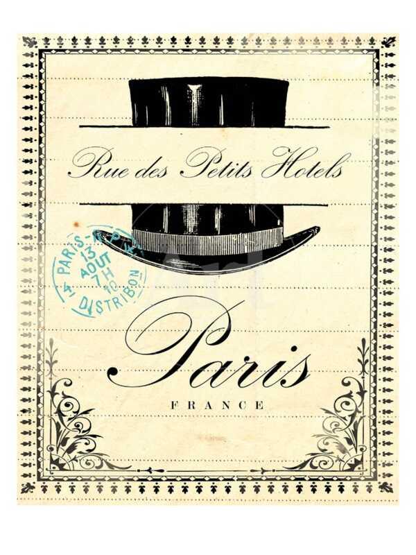 French Document 1 - Giclee Print