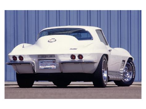 1967 Corvette Stingray  on 1967 Corvette Sting Ray 427 390 Giclee Print At Art Com