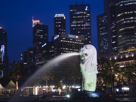 Singapore Merlion Picture Symbol on The Merlion  Singapore S National Symbol  Singapore  Southeast Asia