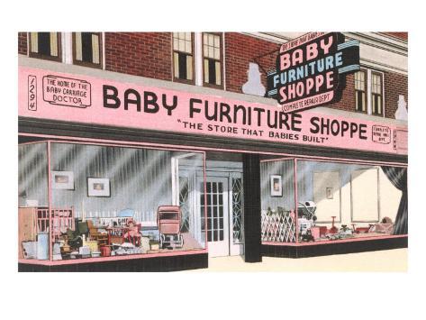 Baby Furniture Stores on Baby Furniture Store Giclee Print At Art Com