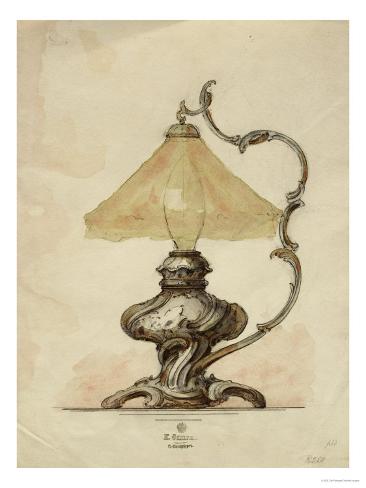 Rococo Architecture on Fluted Body In Rococo Style Giclee Print By Carl Faberge At Art Com
