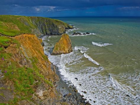 Coastal Scenery Near Bunmahon, the Copper Coast, County Waterford ... Coastal Scenery Near Bunmahon, the Copper Coast, County Waterford ...