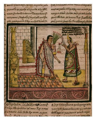 Aztec King Montezuma