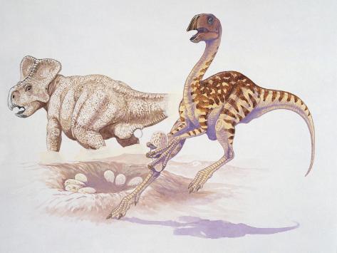 Dinosaurs Laying Eggs