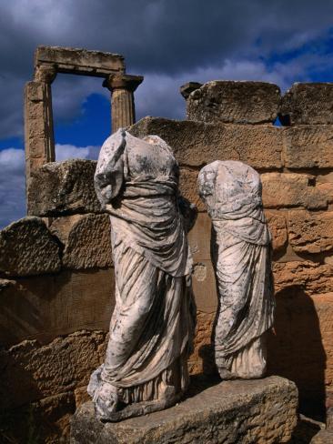 Libya Plane Statue
