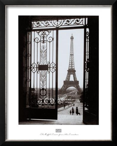 Print Picture Eiffel Tower on Eiffel Tower From The Trocadero