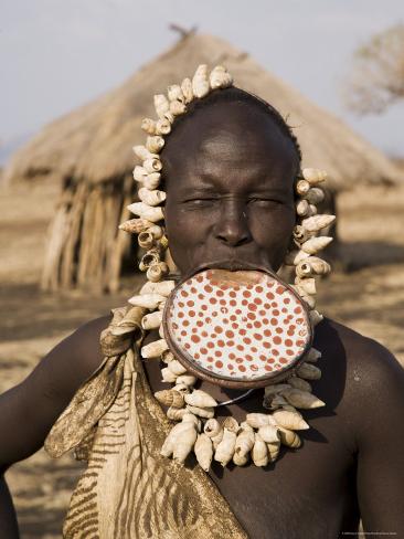 Mursi Lip Plates
