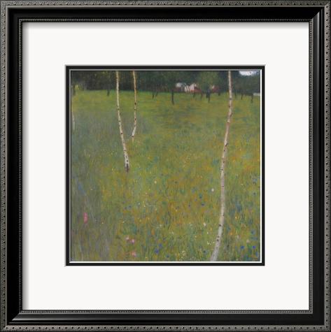 Klimt Birch Trees