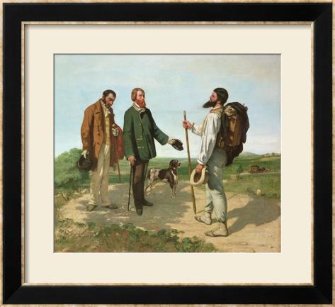 courbet le rencontre