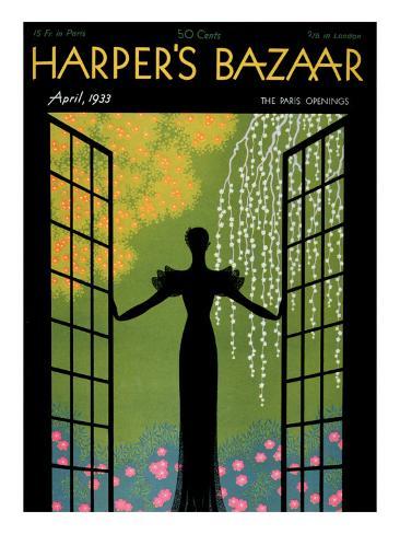Harper's Bazaar, April 1933 Print