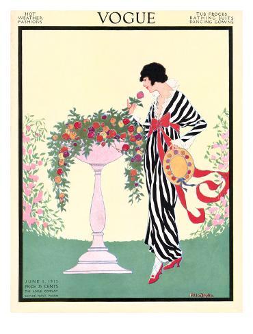 Vogue Cover - June 1913 Premium Giclee Print