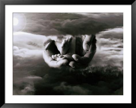 clouds with hands