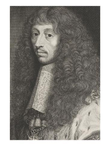 Louis II de Bourbon, Prince de Condé dit &quot;Le grand Condé&quot; (1621-1686) Giclee Print by Jacques ...