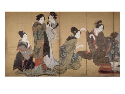 u renard Giclee Print by Katsushika Hokusai at