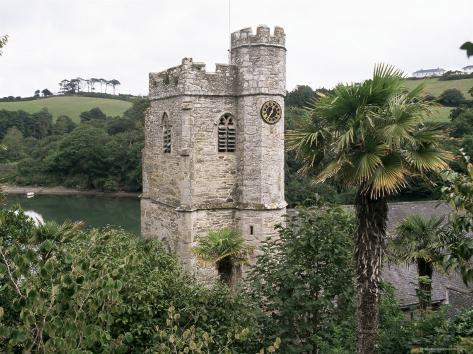 Church Dating from the 13th Century, St. Just-In-Roseland