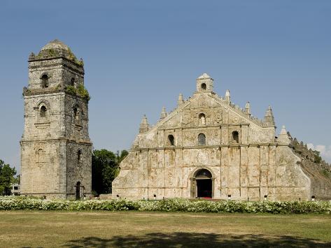 Paoay Church Dating from 1710, UNESCO World Heritage Site, Ilocos