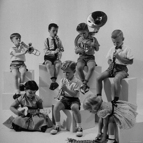 Kids Playing Instruments