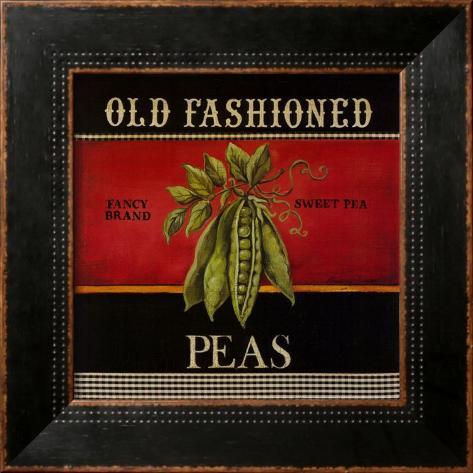  Fashioned Prints on Old Fashioned Peas Framed Print