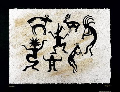 petroglyph art
