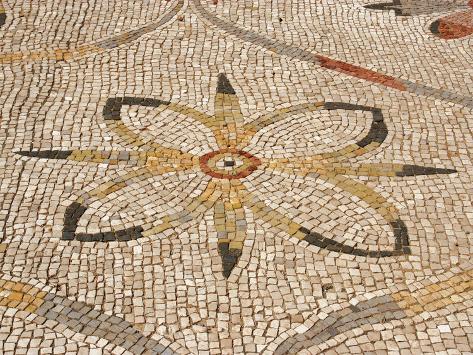 Roman Flower Mosaic