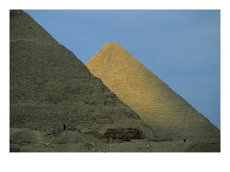 Pyramids of Khafre and Khufu