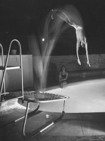 Trampoline Pool
