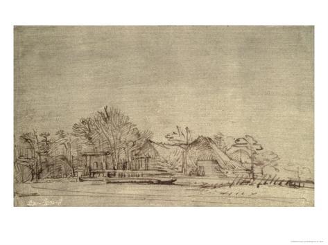 Landscape With Cottages