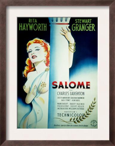 Salome, Rita Hayworth, 1953 Pre-made Frame