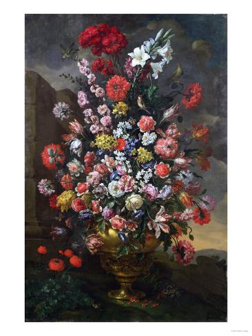 carnations and peonies