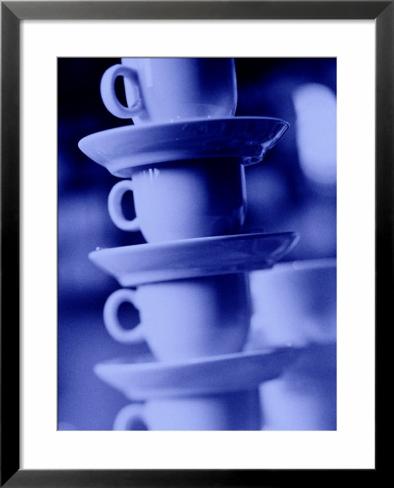 Coffee Shops Rotterdam on Stacked Coffee Cups  Rotterdam  Netherlands Pre Made Frame At Art Com