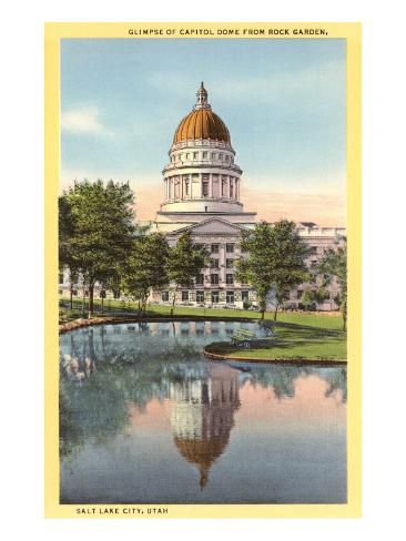 Coffee Shops Salt Lake City Utah on State Capitol  Salt Lake City  Utah Premium Poster At Art Com