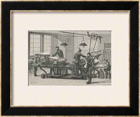 Steam Printing Press