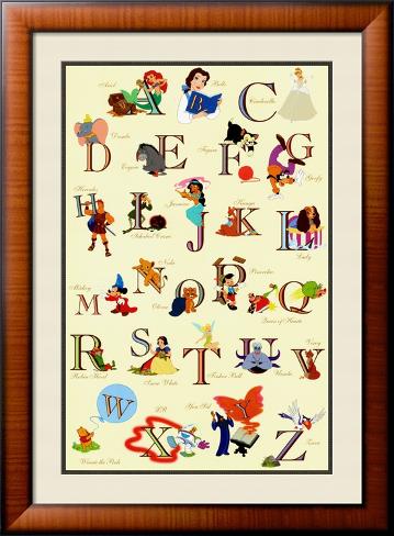 Walt Disney Alphabet