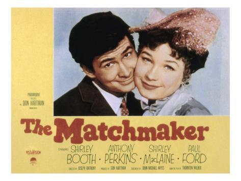 The Matchmaker, Anthony Perkins, Shirley Maclaine, 1958 Premium
