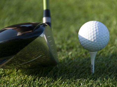 Hitting Golf Ball