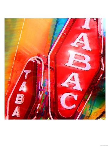 French Tabac Sign