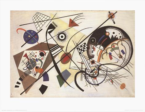 Durchgehender Strich Art Print by Wassily Kandinsky at Art.com