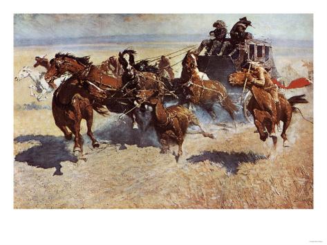 western stagecoach