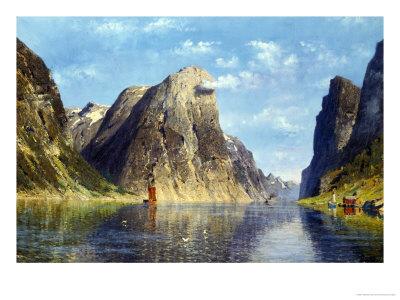 Fjord by Adelsteen Normann Artwork by Selby Prints