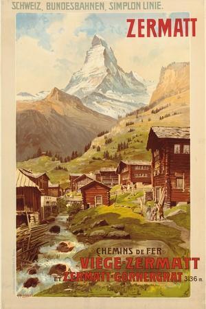 Switzerland Vintage Travel Poster Swiss Travel Posters Retro World Travel  Set of 8 