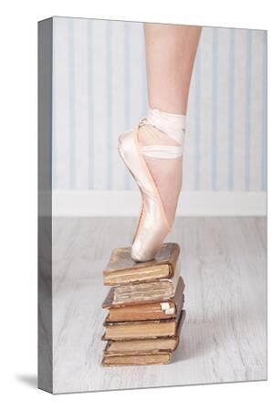QUALITY CANVAS ART PRINT BALLET SLIPPERS A DANCERS POINTES